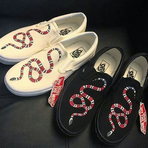 vans snake gucci|Gucci Vans for sale.